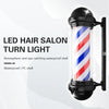 Black Scroll Barber Pole 75x17cm