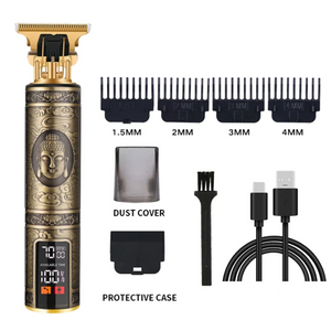 LED Budda Metal T-9 Hairstyle Trimmer