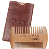 wooden beard comb