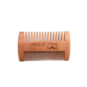 wooden beard comb